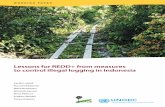 Lessons for REDD+ from measures to control illegal logging in ...