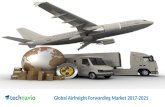 Global Airfreight Forwarding Market 2017 - 2021