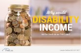Why would Disability Income not be Used on an FHA Loan?