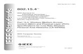 IEEE Std 802.15.4-2003, IEEE Standard for Information technology ...