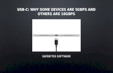 Usb c - why some devices are 5 gbps and others are 10gbps