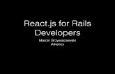 React.js for Rails Developers
