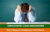 [5 Reasons] Why Employees File Claims Against Their Boss