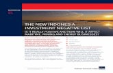 the new indonesia investment negative list - hfw