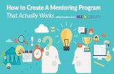 How to Create Mentoring Programs That Work | Webinar 11.25.15