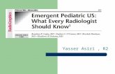 Emergent pediatric us what every radiologist should know