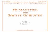SCIENCE and EDUCATION a NEW DIMENSION HUMANITIES and SOCIAL SCIENCE Issue 53