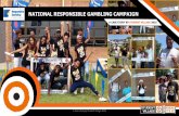 National Responsible Gambling Programme Campaign by Student Village