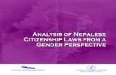 Analysis of Nepalese Citizenship Laws from a Gender Perspective ...