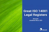 Great ISO 14001 Compliance Obligations and Legal Requirements