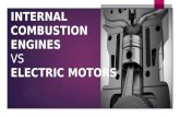 internal combustion engines vs electric motors