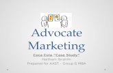 Advocate marketing (CocaCola case study)