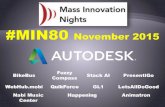 #MIN80 Mass Innovtion Nights at Autodesk November 2015