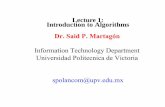 Lecture 1: Introduction to Algorithms