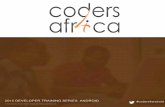 Coders4Africa Nigeria Technology Conference 2015: User Experience Design