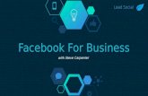 Facebook for business workshop (1)