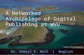 A networked archipelago of digital publishing at WVU