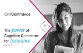The Power of Cognitive Commerce for Insurance
