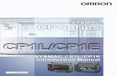 CP1L/CP1E CPU Unit Introduction Manual