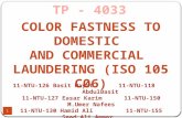 Color fastness to domestic and commercial laundering (ISO 105-C06:1994)