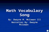 Math Vocabulary Song
