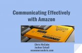 How to Communicate with Amazon Performance Teams So They Will Listen