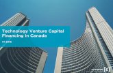 Technology Venture Capital Financing in Canada (H1 2016) - Extreme Venture Partners