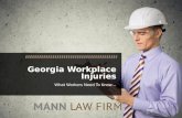 Georgia Workplace Injuries