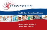 Opportunity Arabia The Health Care Sector and Vision 2030 Saudi Arabia 2016