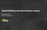 Amazon Machine Learning im Einsatz: smartes Marketing  - AWS Machine Learning Web Day
