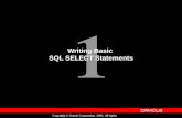 Writing Basic SQL SELECT Statements