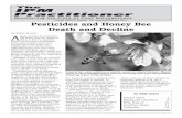 Pesticides and Honey Bee Death and Decline