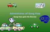 Adventures of sung hae drivers license 1