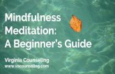 Mindfulness Meditation: A Beginner's Guide
