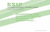 Earthshine Summer Sustainability Internship Program (SSIP)