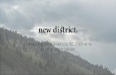 Ux Design - New District