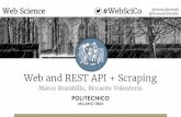 Web API, REST API and Web Scraping