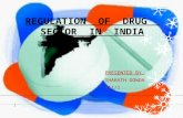 Regulation of drug sector in India