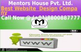 Website Designing - Website Design Services India