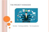The role of the project manager