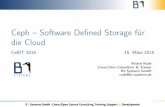 Ceph - Software Defined Storage für die Cloud