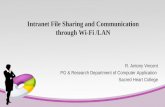 Intranet Files Sharing Communication -Antony Vincent Sacred Heart College