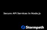 Secure API Services in Node with Basic Auth and OAuth2