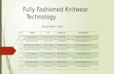 Production Process of garments industry (knitwear)