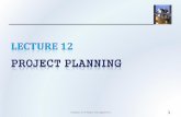 SE_Lec 12_ Project Planning