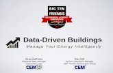 Big 10 & Friends: Data-Driven Buildings