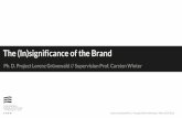 The (In)significance of the Brand: Brands and Music Culture