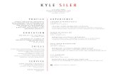 Kyle Siler Resume