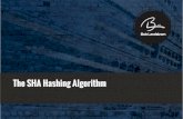 The SHA Hashing Algorithm