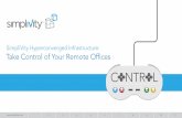 Take Control of your Remote Offices with SimpliVity